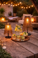 ibiza solar lamp, solar hanglamp tuin, boho buitenlamp, jute solar lamp, solar verlichting tuin, ibiza tuinlamp, buitenlamp zonne energie